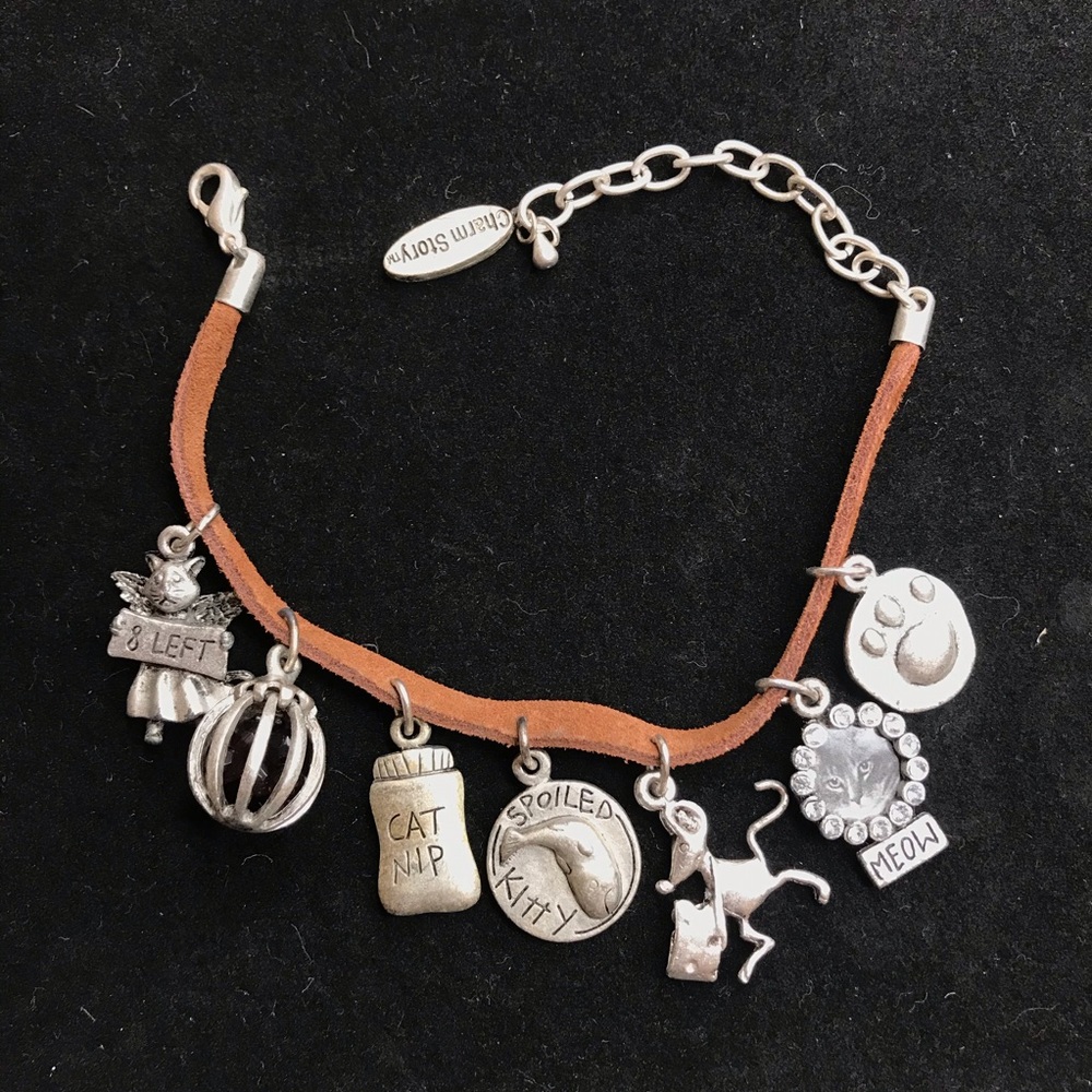 Cat Charm Bracelet